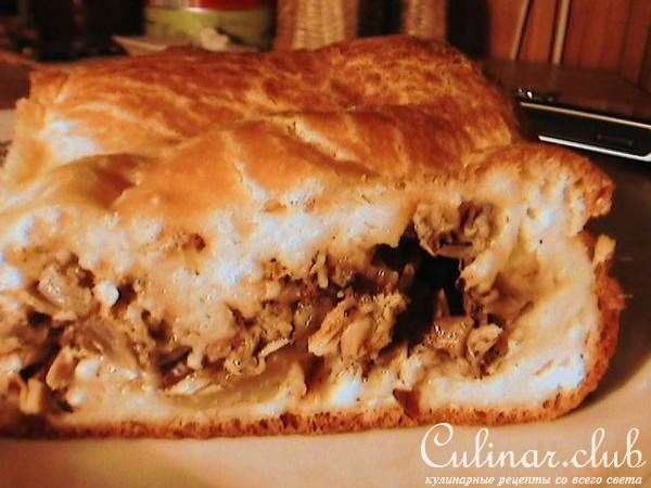 рыбный пирог-запеканка