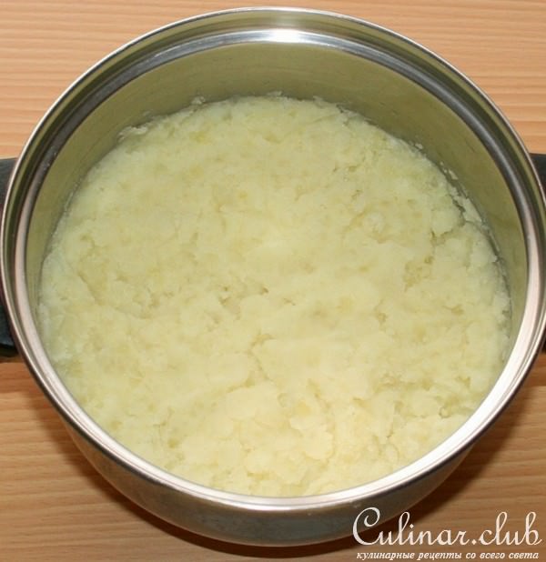 Картофельные лепешки со шпинатно-сырной начинкой