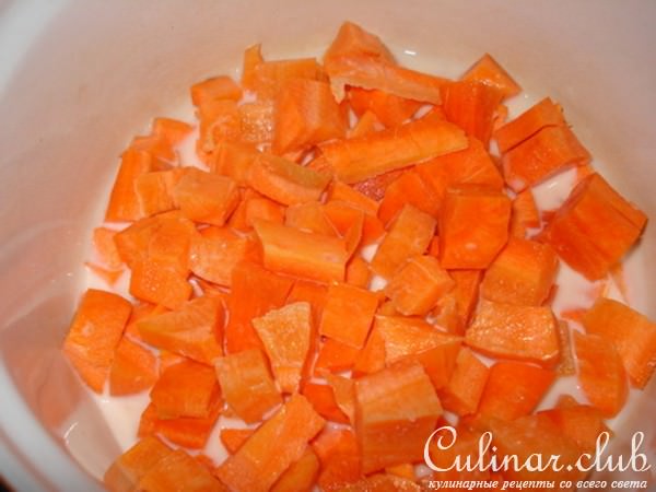 Бабка из моркови и гороха «Царская»
