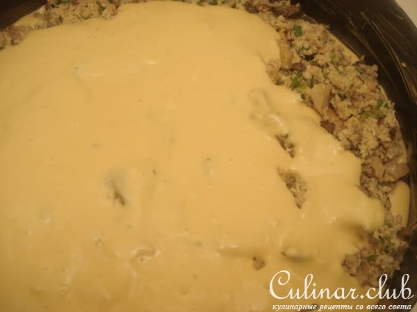 нежный и сытный мясной пирог"НИКА"