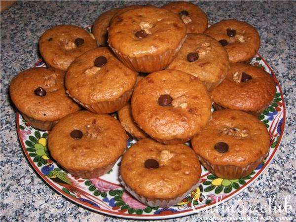 Маффины кофейно-ореховые (вариант)
