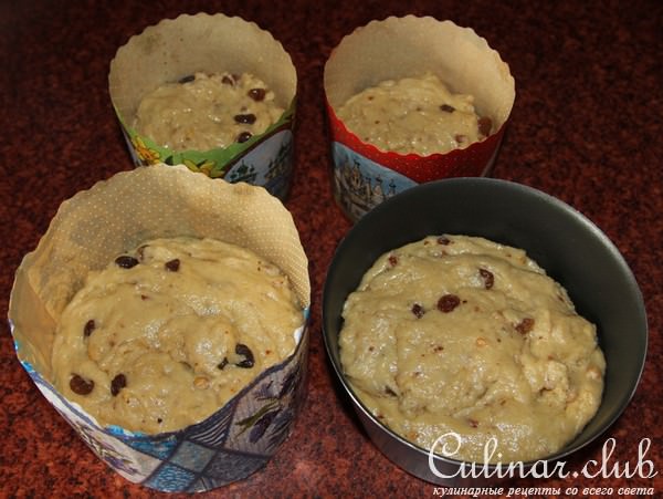 Александрийское тесто для куличей
