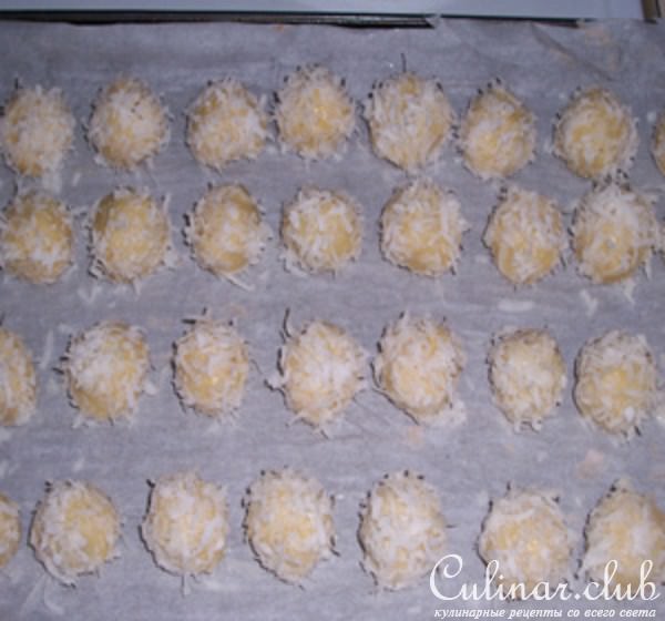 кокосовые шарики с начинкой