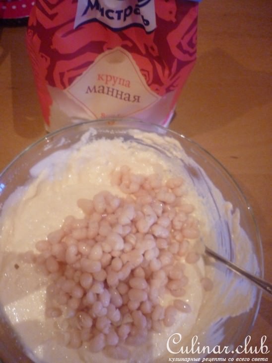 Сырники с фасолью Бланш (без яиц) 