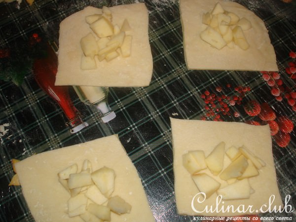 Пончики с яблоками 