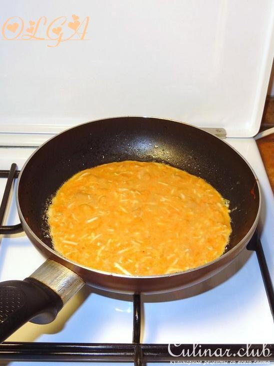 Трехцветный закусочный торт "Фасолька"