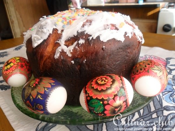 Кулич пряный