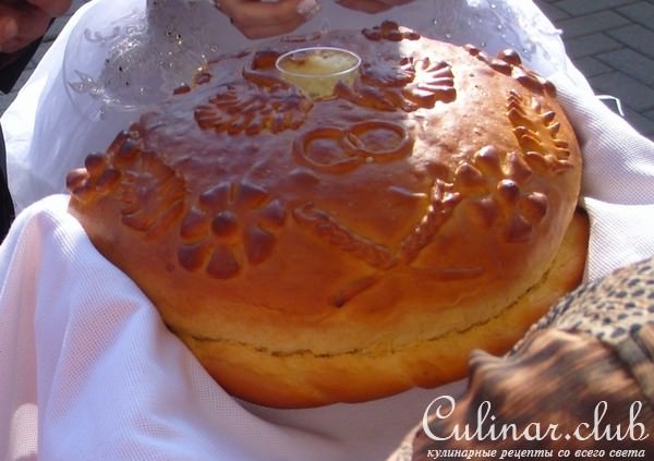 каравай свадебный