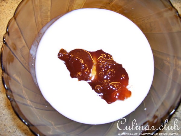 Печеньки с цукатами и джемом