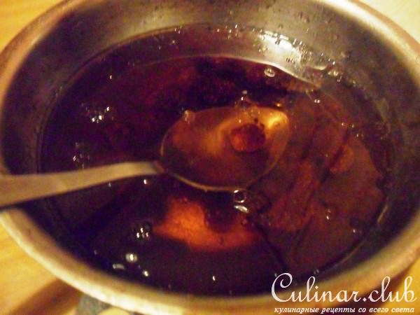 Постная шоколадная коврижка 