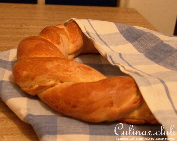 Калач с брынзой и курицей