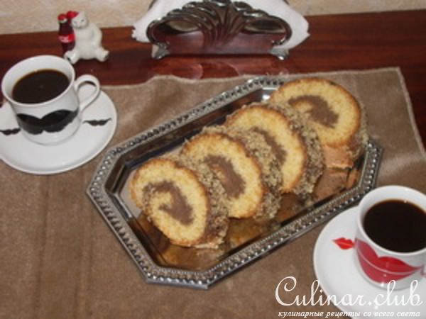 Кофейный рулет