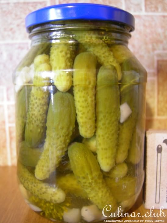 Корнишоны маринованные