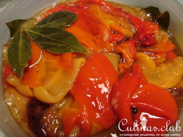 Маринованный сладкий перец