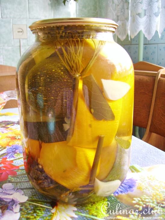 Маринованные кабачки