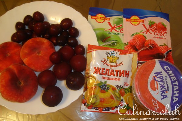 Желе "Разноцветное"