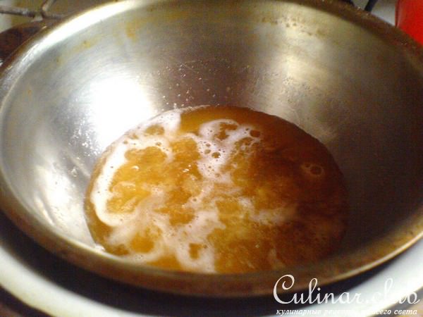 Яблочно-имбирное желе со сливочным йогуртом