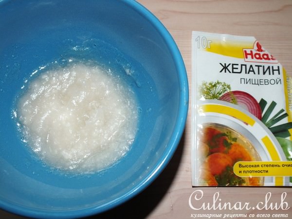 Мусс из киселя