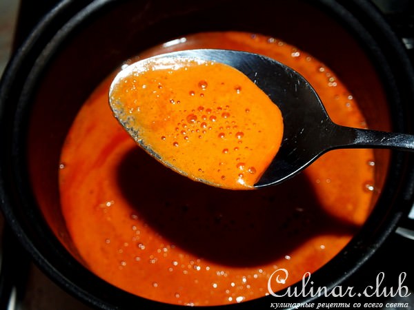 Морковное желе