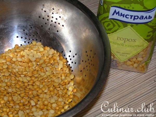 Пирожное "Гороховая феерия"